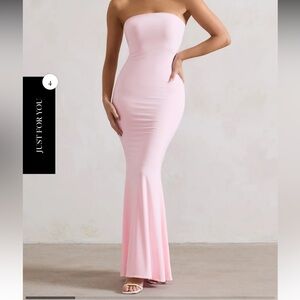 Club L London ceremony Pink Strapless Gown